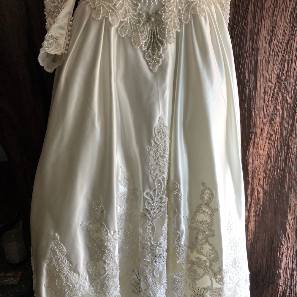 Wedding Gown NEW custom 9-10 - Picture 2 of 8